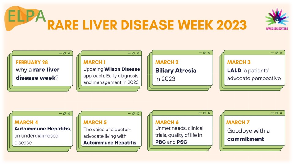 ELPA Rare Liver Disease Week 2023